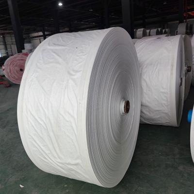 China Factory Price OEM China Recyclable Wholesale Bopp Laminated PP Woven Bag Fabric Rolls Te koop