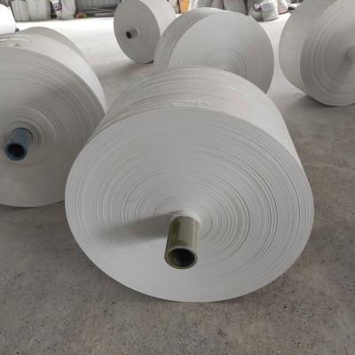 China 100% Recyclable Polypropylene Cement Tube Sand Bags Big Bag PP Woven Fabric In Roll à venda