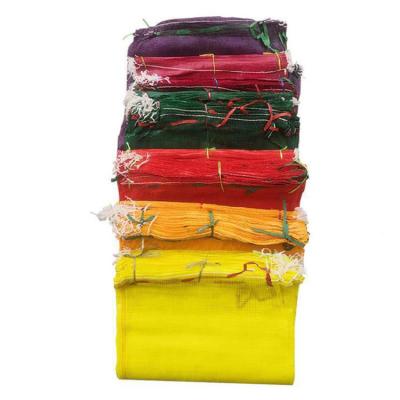 China Agriculture 10Kg 25Kg PP Woven Bag Gauze Orange Packing Onion Mesh Packaging Bag For Vegetables Te koop