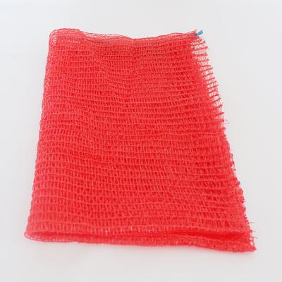 China Agriculture China Recycle Plastic Packaging Red 45 X80 Cm PP Woven Mesh Bag For Onions Te koop