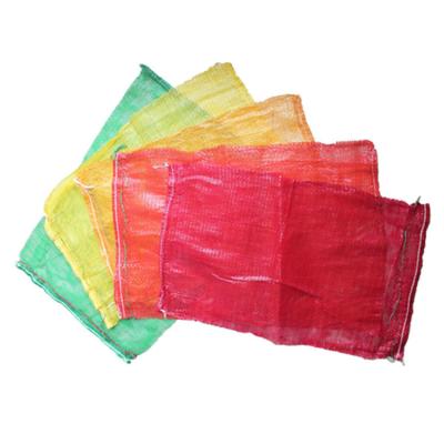 China Agriculture PP Poly Onion Potato Fruit Jute Propylene Packaging Gauze Mesh Storage Large Tote Bag Te koop