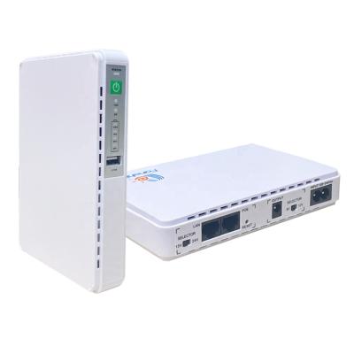 China With hot selling poe Fanshine mini UPS for DC UPS 12W 18W 5V/9V/12V/15V/24V mini Wifi router mini UPS with POE for sale