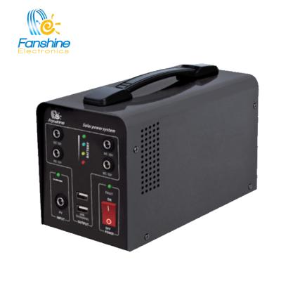 China 2021 Multifunctional UPS 150W 12AH Safety/Hot Selling Fanshine Monitoring/Alarm Solar UPS Lead Acid Battery for sale