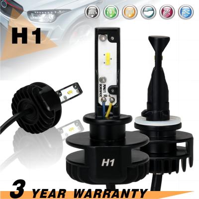 China SUFEMOTEC H1 Single Beam 80W 8000LM Car LED Headlight Conversion Kit Replace HID Bulb Auto Driving lamp 12V 24V Fog DRL for sale