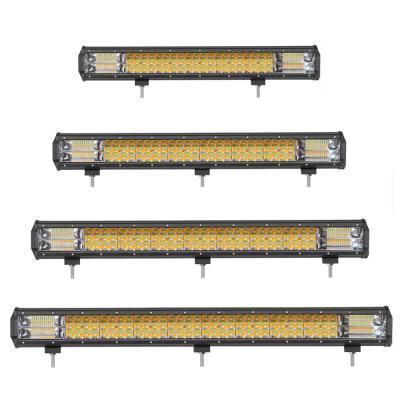 Chine 17 20 26 32 Inch Led Bar Light Combo For Off road Trucks Boat SUV ATV 4WD 4x4 Car White Amber Flash Strobe Driving à vendre