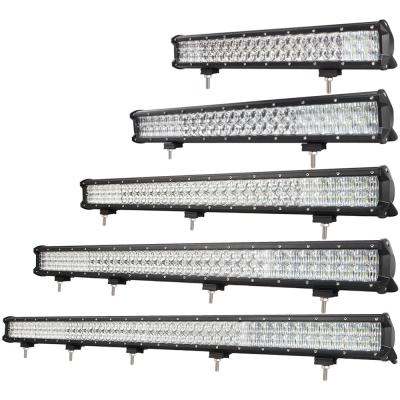 China 5D Lens 210W 240W 300W 390W 480W LED Work Light Bar For 4x4 Offroad Trucks 4WD Boat SUV ATV Uaz Combo Beams Boat Driving en venta