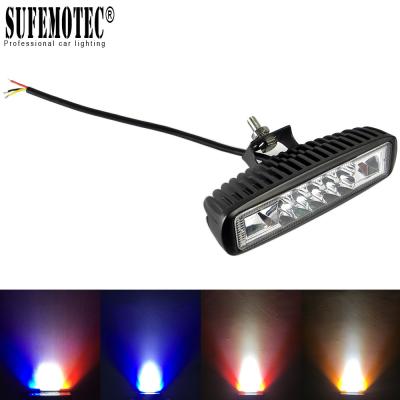 Chine 6 inch Super Slim Mini Led Bar Work Light For Motorcycle 4x4 Offroad Car DRL Signal Lamp External Warning Daytime Runnin à vendre