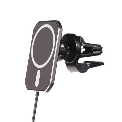 China Universal Cell Phone 15W Wireless Car Chargers For Phone With Stand Factory Supply Directly for sale