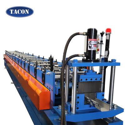 China Hotels Maquina-Para-hacer-canaletas Water Gutter Roll Forming Machine YX141-124 for sale