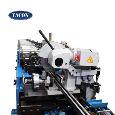 China Hotels light gauge steel keel stud track c channel roll forming machine building material machinery C26.4X18 for sale