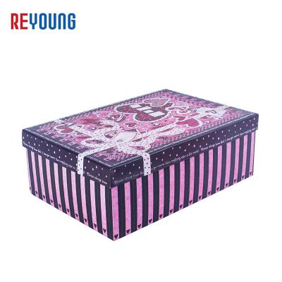 China Recyclable Eco Custom Design Colorful World Premium Handmade Cover Gift Box for sale