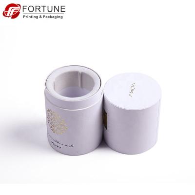 China Eco Recyclable Biodegradable Cardboard Custom Paper Packing Small Slim Round Box for sale