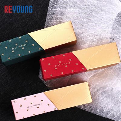 China Empty Folding Engagement Theme Wedding Candy Ferrero Chocolate Sweet Box Recyclable for sale