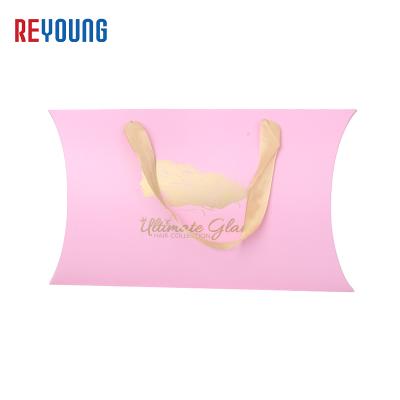 China Wholesale Biodegradable Customized Made Logo Wig Paper Airplane Hair Extension Package Packaging Box for sale