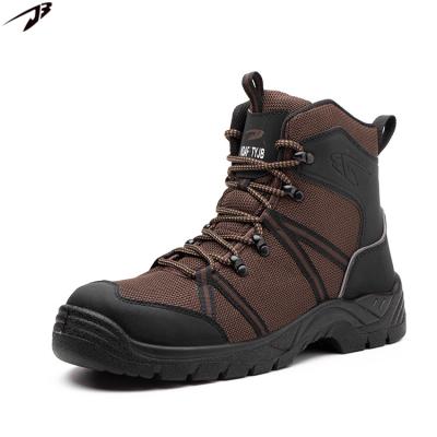 China Wholesale Anti-slip Steel Toe Hat Men Safety Steel Toe Woodland Industrial Works Construction Jubang Safty Safety Shoes Boots For With Workers for sale