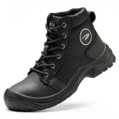 China New Fashion High Top Leather Upper Waterproof Safety Shoes for sale