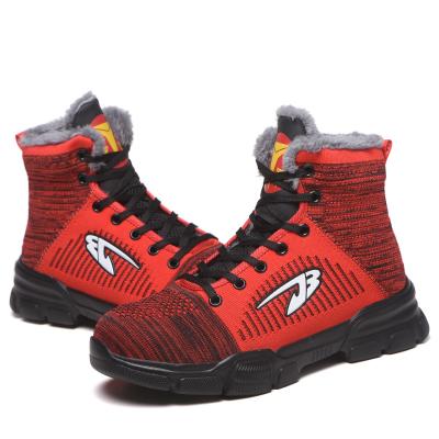 China Steel Toe Smashing Puncture-Proof Men Outdoor Winter Safety Work Boots for sale