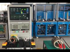 Single/three phase motor stator testing system