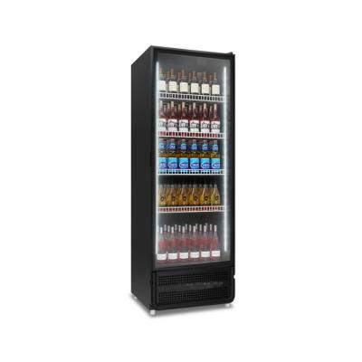 China Custom Fan Cooling Upright Beverage Display Fridge For Sale for sale