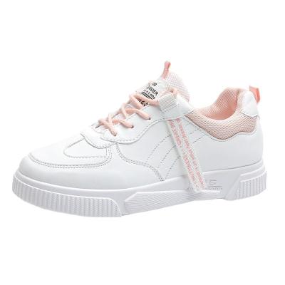 China Wholesale Cheap Fashion Trend Lace Up Women Casual Shoes 2022 Spring Breathable Comfortable Sneakers Selling Student Shoes For Girls 9 for sale