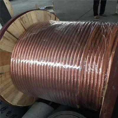 China High Quality Electronic Copper Clad Steel Wire 30% Square Wire Conductivity 95mm for sale