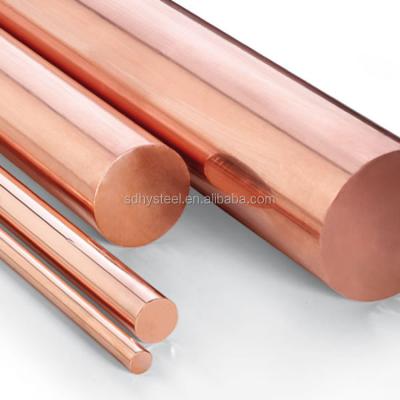 China DIN Standard Construction GB JIS BS Pure Red Copper Material Bar Copper Rod Price for sale