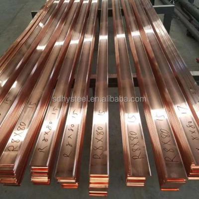 China Construction China Suppliers Customized 1-200mm Length Round Shape Rod Red Copper Bar for sale