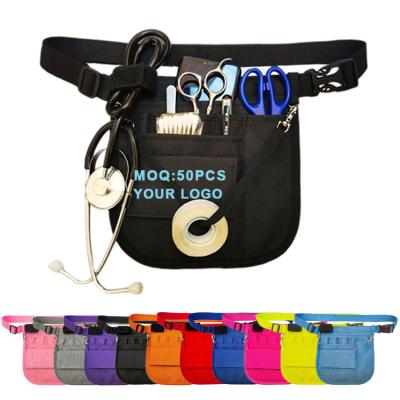 China New Designer Custom Logo Water Proof Logo Nurse Pouch Pussy Pack Waist Bag Women Medical Nursing Pussy Pack for sale