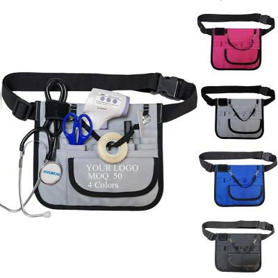 China Portable Organizer Quick Pick Pocket Fanny Pack Nurse Bags Medical Water Proof Nurses Belt for sale