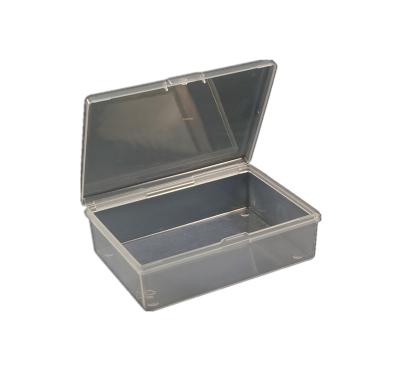 China Viable Wedding Gift PP Transparent Empty Cosmetics Container Small Clear Plastic Packing Case Box for sale