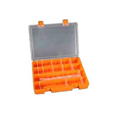 China Sustainable Clear Plastic Screw Storage Container Compartment Box for sale