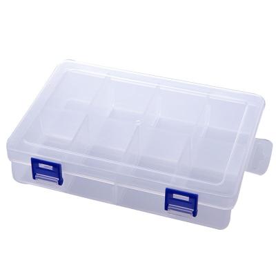 China 8 Compartment Viable Wholesale Dismountable Plastic Storage Box for sale