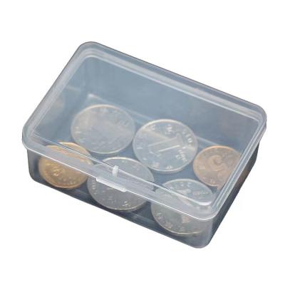 China Folding Plastic Mini Wholesale Container Insert Storage Clear Lid DIY Accessories Box for sale