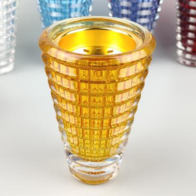 China New Factory Price Chinese Censers Incense Vase Clear Crystal Burner Sale Burner for sale