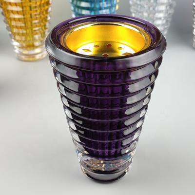 China New Factory Price Chinese Censers Incense Vase Clear Crystal Burner Sale Burner for sale