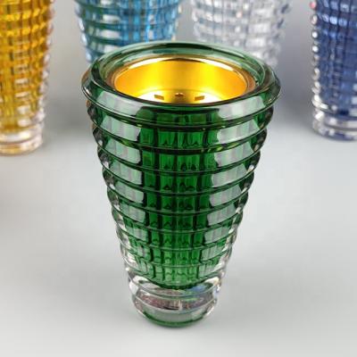 China New Factory Price Chinese Censers Incense Vase Clear Crystal Burner Sale Burner for sale