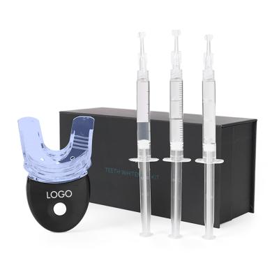 China Cold Light Whitening Portable Teeth Whitening Gel Led Kit Non Peroxide Private Logo Dropshipping for sale