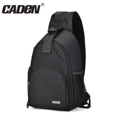 China CADeN D17-2 Uses Two Camera Bags DSLR/SLR Camera Mirrorless Waterproof DSLR Camera Sling Bag for Canon Nikon Sony Pentax Lens Tripod Accessories for sale