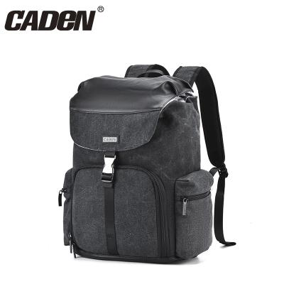 China CADeN M8 Camera DSLR/SLR Mirrorless Camera Bags Waterproof Durable Digital Tactical Backpacks Profession Custom Canvas DSLR Video Photography for sale