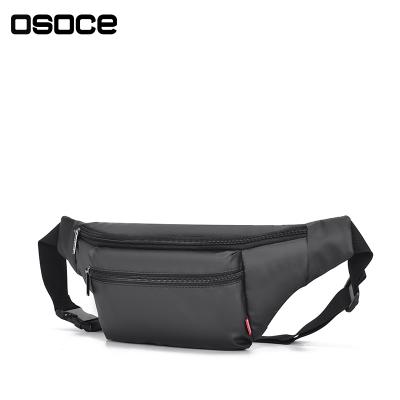 China OSOCE B42 High Quality Durable Waterproof Scratch Proof Fashion Sports Men Waist Bag Wholesale Custom Pussy Pack for sale