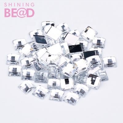 China Flatback Square Shape Rhinestone Crystal Acrylic Rhinestone Flatback for sale