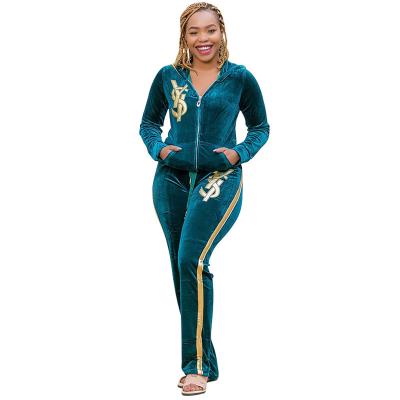 China New XL-5XL Casual African Clothes For Women Two Piece Tops + Pants Sets Matching Set Patchwork Tracksuit Set Plus Size 4XL 3XL 5XL for sale