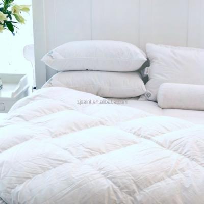 China Washable And Soft All Season White Goose Feather Down Blanket Hotel Use Down Comforter Hilton for sale