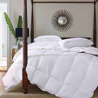 China Pure Home Luxury Down Comforter Winter White Goose Down Comforter for sale