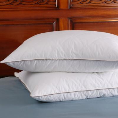 China Anti-Apnea White Goose Feather Down Pillow 3 Down Pillow Down Feather Down Pillow for sale