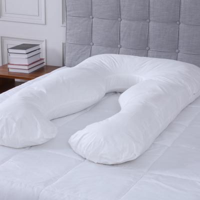 China Anti-Pull Body Pillow Large U Shaped Baby U Shape Pillow Inflatable Pregnancy Pregnant Maternity Pillow for sale