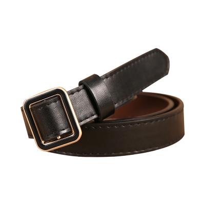 China Wholesale PU Durable Women's Durable Women's Belt Pin Buckle Brand Pin Buckle Brand Bondage Leather Belt for sale