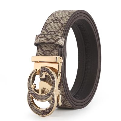 China 2021 New Arrival Fashion.Casual.Business 100% Genuine Leather Waisted Automatic Buckle For Men's Belt for sale