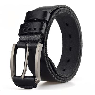 China Matching Clothes Customized Leather Strap Alloy Pin Buckle Genuine Leather Fashion Cowhide Belt for sale