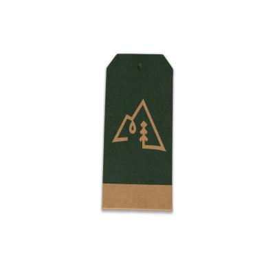 China Fluorescent Green Price Clothing Hang Tag And Labels For Bags Clothing Accessories for sale